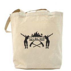 Эко-сумка Fortnite dancing logo - PrintSalon