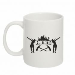 Чашка 320ml Fortnite dancing logo-PrintSalon Чашка 320ml Fortnite dancing logo