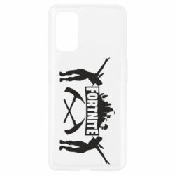 Чехол для Realme 7 Pro Fortnite dancing logo - PrintSalon