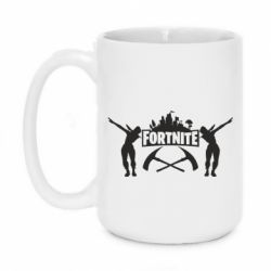 Чашка 420ml Fortnite dancing logo - PrintSalon