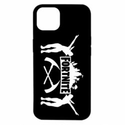 Чехол для iPhone 14 Fortnite dancing logo - PrintSalon