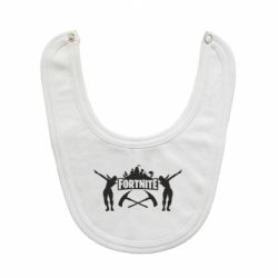 Слюнявчик  Fortnite dancing logo - PrintSalon