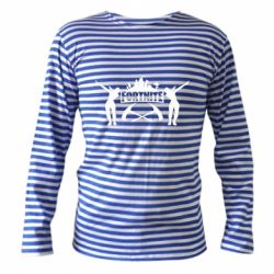 Тельняшка с длинным рукавом Fortnite dancing logo - PrintSalon