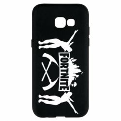 Чехол для Samsung A5 2017 Fortnite dancing logo - PrintSalon