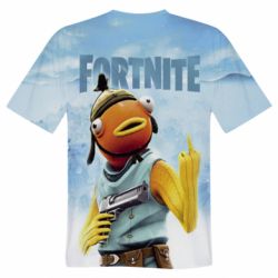 Мужская футболка 3D Fortnite fishstick - PrintSalon