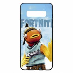 Чехол для Samsung S10+ Fortnite fishstick - PrintSalon