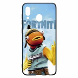 Чехол для Samsung A20 Fortnite fishstick - PrintSalon