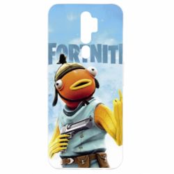 Чехол для Oppo A5/A9 2020 Fortnite fishstick - PrintSalon
