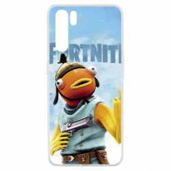 Чехол для Oppo A91/Reno3 Fortnite fishstick - PrintSalon