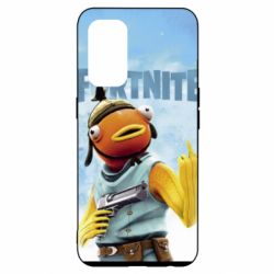 Чехол для Oppo Reno 5 4G Fortnite fishstick - PrintSalon