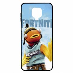 Чехол для Xiaomi Redmi Note 9S/9Pro/9Pro Max Fortnite fishstick - PrintSalon