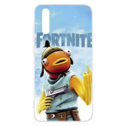 Чехол для Huawei P20 Fortnite fishstick - PrintSalon