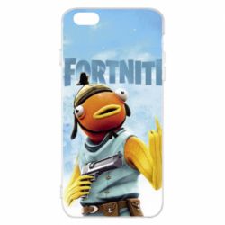 Чехол для iPhone 6 Plus/6S Plus Fortnite fishstick - PrintSalon