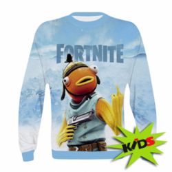 Детский 3D свитшот Fortnite fishstick - PrintSalon