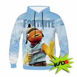 Детское 3D худи Fortnite fishstick - PrintSalon