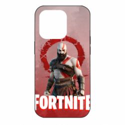 Чехол для iPhone 14 Pro Fortnite Kratos - PrintSalon
