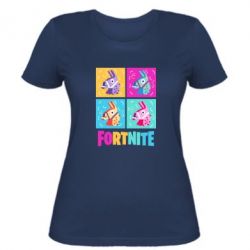Женская футболка Fortnite Llamas - PrintSalon