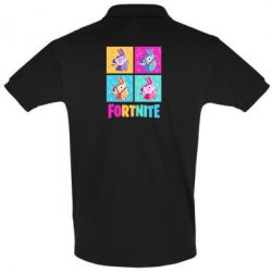 Мужское поло Fortnite Llamas - PrintSalon