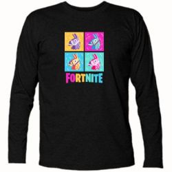 Футболка с длинным рукавом Fortnite Llamas - PrintSalon