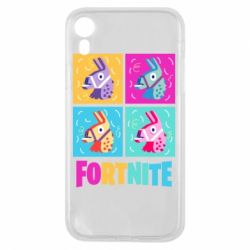 Чехол для iPhone XR Fortnite Llamas - PrintSalon