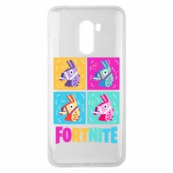 Чехол для Xiaomi Pocophone F1 Fortnite Llamas - PrintSalon