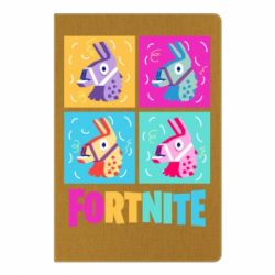 Блокнот с принто Fortnite Llamas - PrintSalon