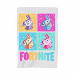 Полотенце с принтом Fortnite Llamas - PrintSalon