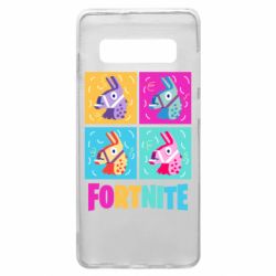 Чехол для Samsung S10+ Fortnite Llamas - PrintSalon