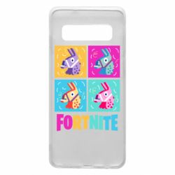 Чехол для Samsung S10 Fortnite Llamas - PrintSalon