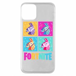 Чехол для iPhone 11 Fortnite Llamas - PrintSalon