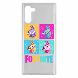 Чехол для Samsung Note 10 Fortnite Llamas - PrintSalon