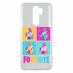 Чехол для Xiaomi Redmi Note 8 Pro Fortnite Llamas - PrintSalon