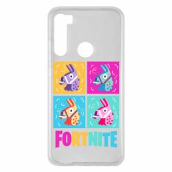 Чехол для Xiaomi Redmi Note 8 Fortnite Llamas - PrintSalon