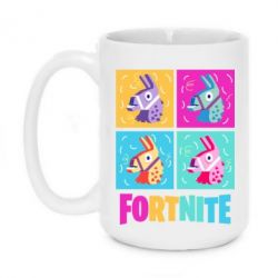 Чашка 420ml Fortnite Llamas - PrintSalon