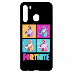 Чехол для Samsung A21 Fortnite Llamas - PrintSalon