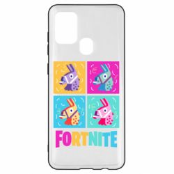 Чехол для Samsung A21s Fortnite Llamas - PrintSalon