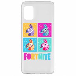 Чехол для Samsung A31 Fortnite Llamas - PrintSalon