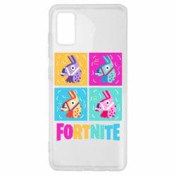 Чехол для Samsung A41 Fortnite Llamas - PrintSalon