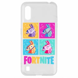 Чехол для Samsung A01/M01 Fortnite Llamas