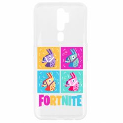 Чехол для Oppo A5/A9 2020 Fortnite Llamas - PrintSalon