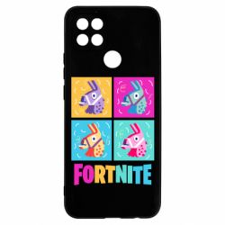 Чехол для Oppo A15s/A15 Fortnite Llamas - PrintSalon