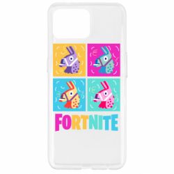 Чехол для Oppo Reno 4 Lite Fortnite Llamas - PrintSalon