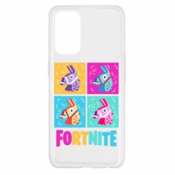 Чехол для Oppo Reno 5 4G Fortnite Llamas - PrintSalon