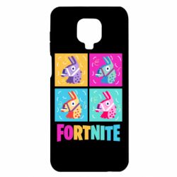 Чехол для Xiaomi Redmi Note 9S/9Pro/9Pro Max Fortnite Llamas - PrintSalon