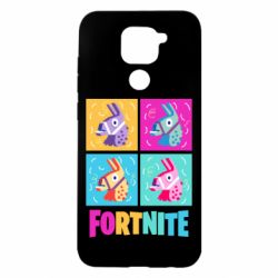 Чехол для Xiaomi Redmi Note 9/Redmi 10X Fortnite Llamas - PrintSalon