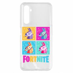 Чехол для Realme 6 Pro Fortnite Llamas - PrintSalon