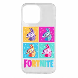 Чехол для iPhone 14 Pro Max Fortnite Llamas - PrintSalon