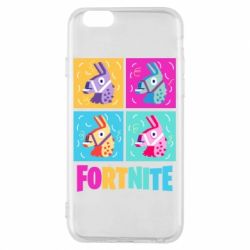 Чехол для iPhone 6/6S Fortnite Llamas - PrintSalon