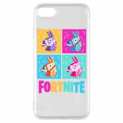 Чехол для iPhone 7 Fortnite Llamas - PrintSalon