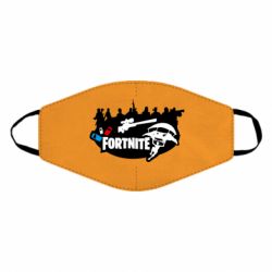 Маска многоразовая Fortnite logo and heroes - PrintSalon